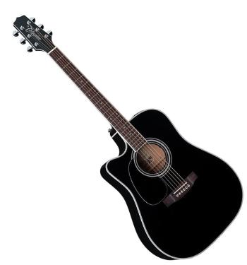 Takamine EF341SC-LH Black Elektroakustická kytara Dreadnought