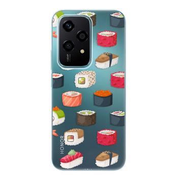 Odolné silikonové pouzdro iSaprio - Sushi Pattern - Honor 200 Lite