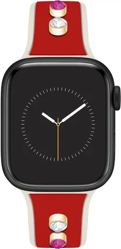 Anne Klein Silikonový řemínek pro Apple Watch 38/40/41 mm WK/1082RDCH38