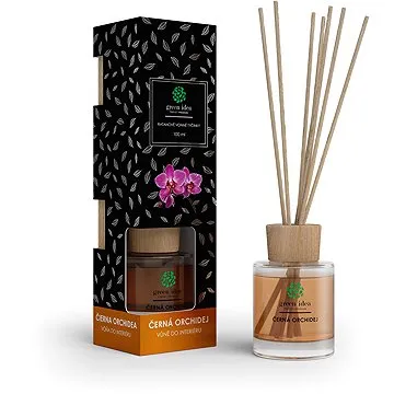 Green Idea ratanové vonné tyčinky Černá orchidej 100 ml (60970)