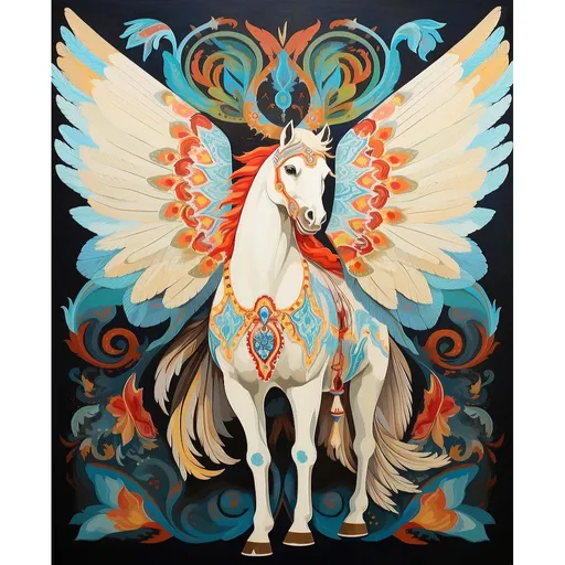 Diamantové malování Pegas 27 x 33 cm