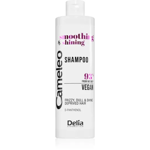 Delia Cosmetics Cameleo Smoothing & Shining uhlazující šampon pro nepoddajné a krepatějící se vlasy 400 ml
