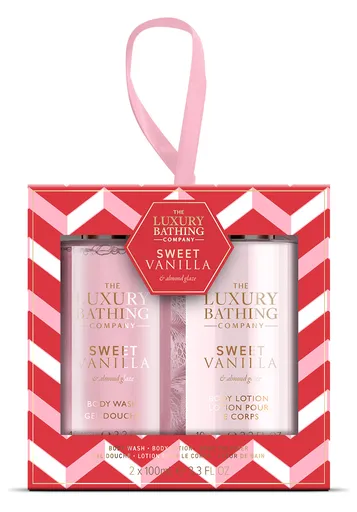 The Luxury Bathing Company Dárková sada Vanilka & Mandle 3 ks