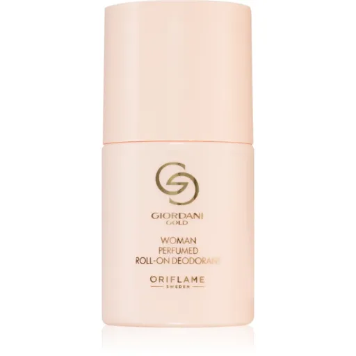 Oriflame Giordani Gold Woman kuličkový deodorant roll-on pro ženy 50 ml
