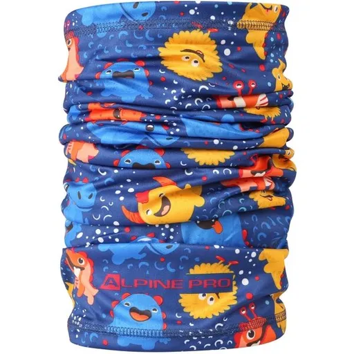 ALPINE PRO RAHUL 3 Funkční šátek, tmavě modrá, velikost