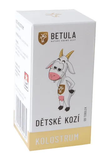 Betula pendula Kozí kolostrum dětské 120 tobolek