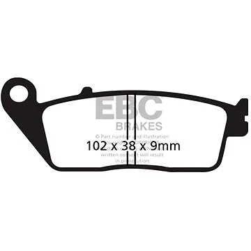 EBC Brzdové destičky FA142 (FA142)