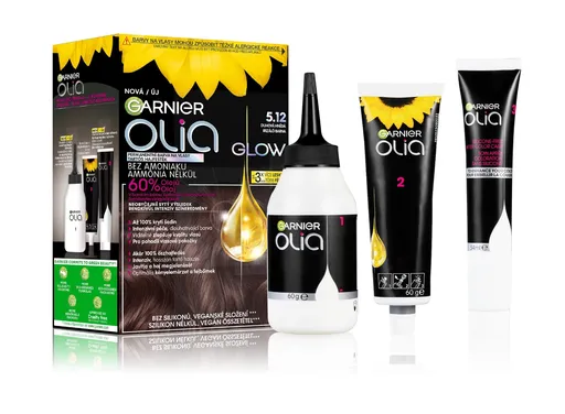 Garnier Olia 5.12 Duhová hnědá permanentní barva na vlasy