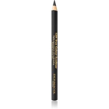 Dermacol True Colour Eyeliner dlouhotrvající tužka na oči odstín 08 Black 4 g