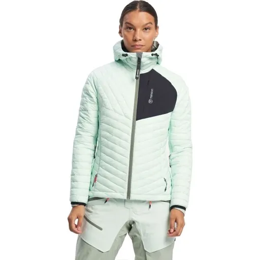 TENSON TOURING PUFFER Dámská skialpová bunda, světle zelená, velikost