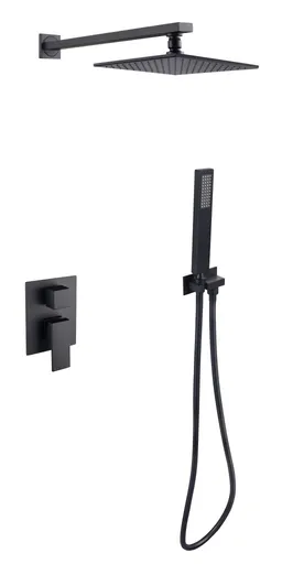 BESCO Podomítkový sprchový set MODERN/VARIUM I Černá BABPMVICZ