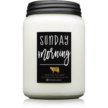 Milkhouse Candle Co. Farmhouse Sunday Morning vonná svíčka Farmhouse Jar 737 g