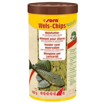 2 x 250 ml sera Catfish Chips Nature chips eledel haleledel