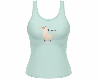 Dámské tílko Tank Top Llama in love