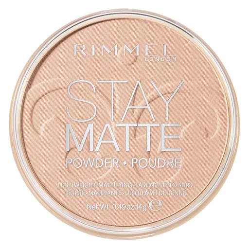 Rimmel Matující kompaktní pudr Stay Matte 14 g 003 Peach Glow