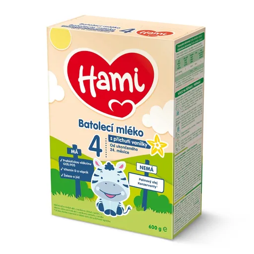 Hami 4 s příchutí vanilky 600 g