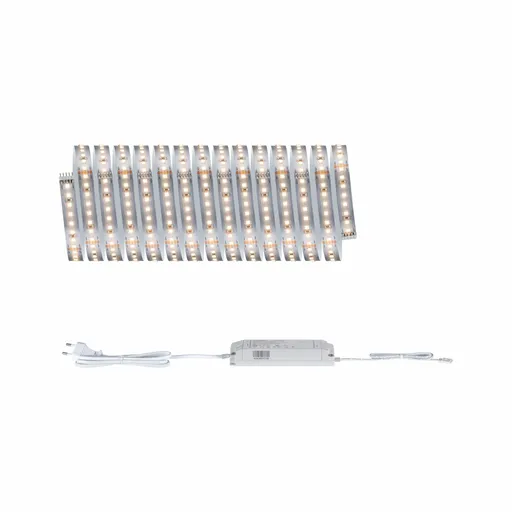 PAULMANN MaxLED 1000 LED Strip teplá bílá základní sada 5m 30W 1100lm/m 128 LEDs/m 2700K 60VA