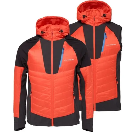 TRIMM CONTRE Pánská bunda, oranžová, velikost XXXL