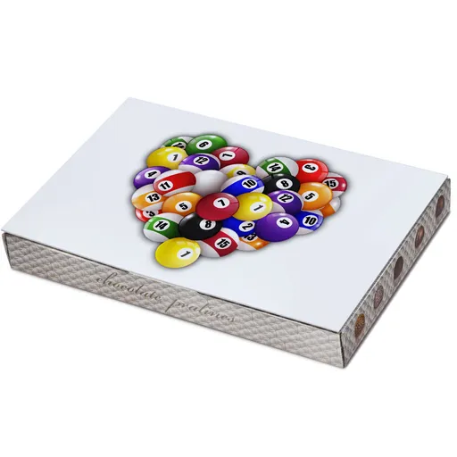 Bonboniera Kulečníkové srdce