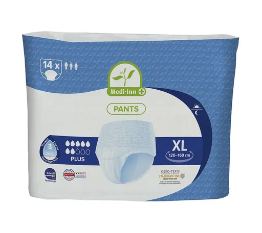 Medi-Inn Inkontinenční kalhotky plus XL 14 ks
