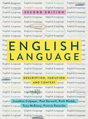 English Language - Jonathan Culpeper