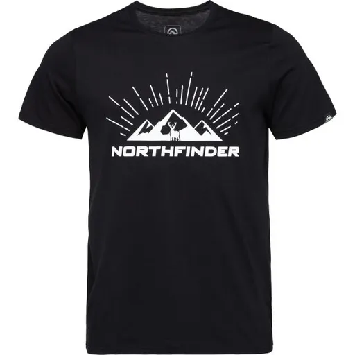 Northfinder BLAZH Pánské tričko, černá, velikost