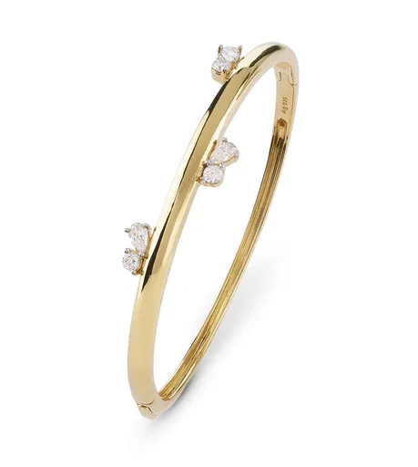 Guess Náramek z pozlaceného stříbra Nuances JSBB04512JWYG 5,5 cm