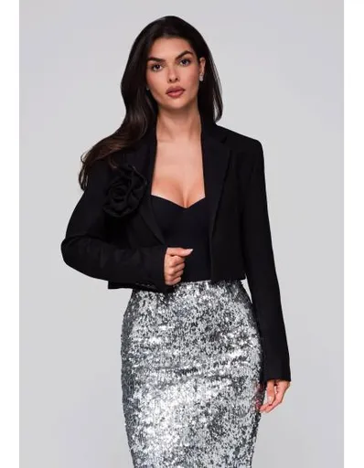 Dámská bunda LW-BLZB-0100 – černá