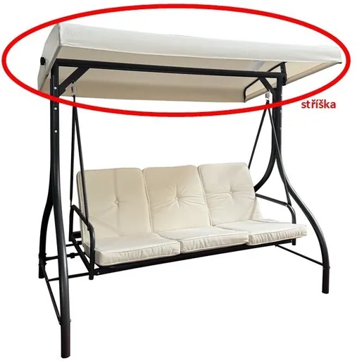 Stříška k houpačce PARIS Rojaplast