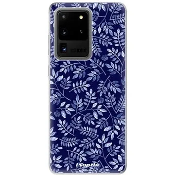 iSaprio Blue Leaves pro Samsung Galaxy S20 Ultra (bluelea05-TPU2_S20U)