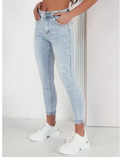 Dámské džínové kalhoty AGOST modré