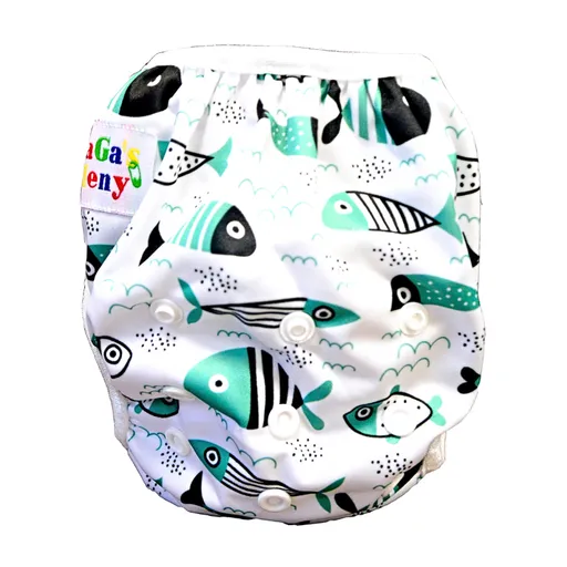 GaGa's pleny Plenkové plavky pro miminko Fish