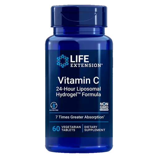 Life Extension Vitamin C 24-Hour Liposomal Hydrogel Formula - 60 tablet