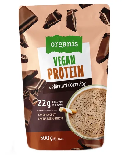 Organis Vegan Protein čokoláda 500 g
