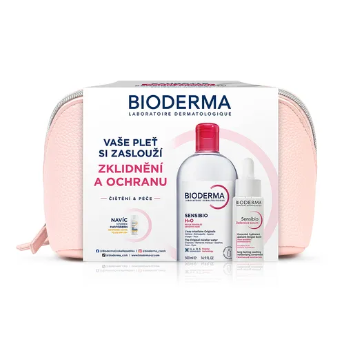 BIODERMA Sensibio dárkový balíček na citlivou pleť a vrásky 2 ks