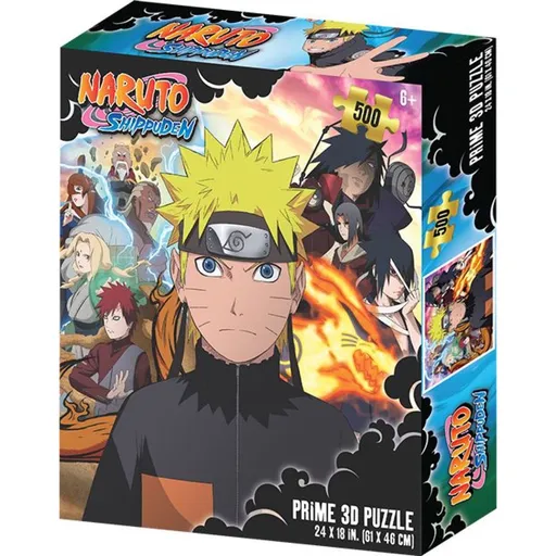 Prime 3D puzzle Naruto Shippuden 500 ks