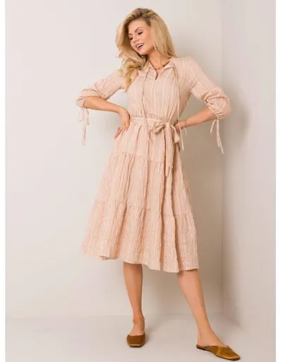 Dámské šaty HANNAH béžové