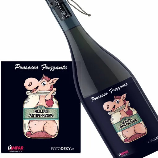 Víno Antidepresiva – kůň (Druh Vína: Prosecco)