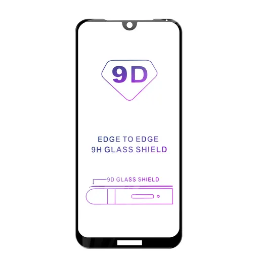 Tvrzené sklo iSaprio 9D BLACK pro Huawei Y5 (2019)