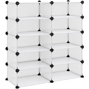 Botník průhledný 84 x 32 x 88,5 cm PP, 340567 (340567)