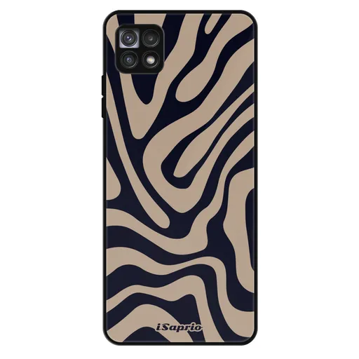 Lesklé pouzdro Exclusive iSaprio - Zebra Black - Samsung Galaxy A22 5G