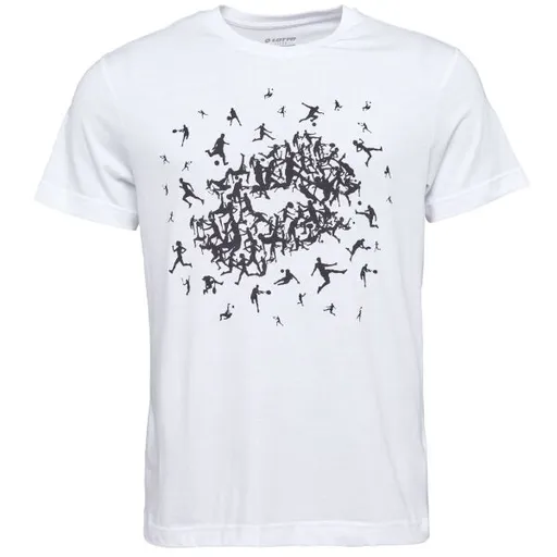 Lotto LOSANGA PLUS IV TEE Pánské tričko, bílá, velikost