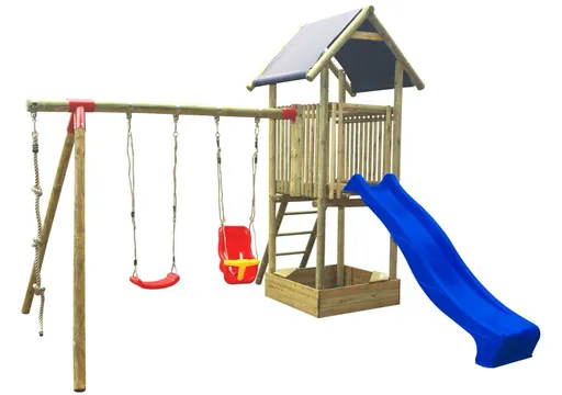 Detské ihrisko Marimex Play Basic 005 + modrá šmykľavka