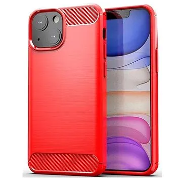 TopQ iPhone 13 mini silikon červený 65452 (Sun-65452)