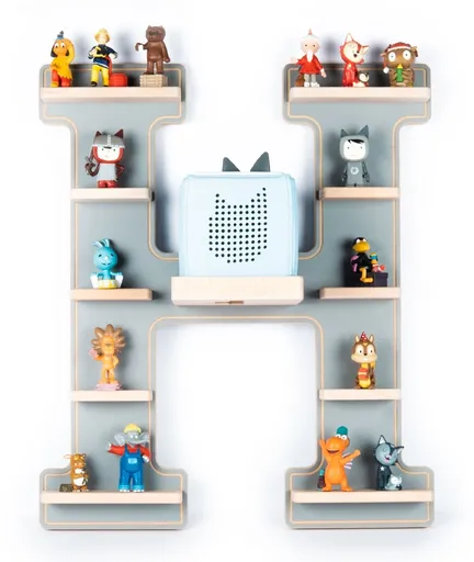 VCM Police Boarti Tonie - písmeno H, šedá