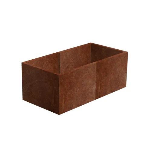 Alto Vyvýšený záhon 69 x 136 x 52 cm, corten CORGARDEN 1010