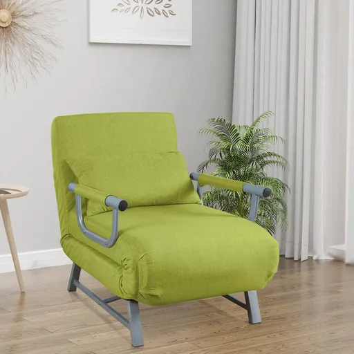 VCM Spací křeslo Kolino, zelené