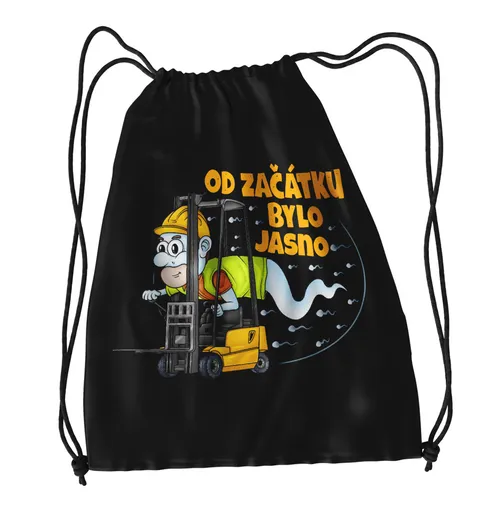 Vak na záda Skladnická spermie