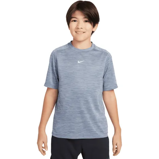 Nike Multi Big Kids Dri-FIT Short-Sleeve Top L