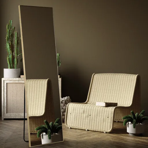 Stojanové zrcadlo LUSET NEW Tempo Kondela